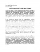 LA MAL LLAMADA GERENCIA DE RECURSOS HUMANOS