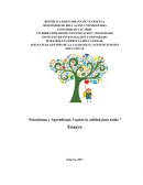 LA GRAN ASIGNATURA GESTIÓN DE LA CALIDAD EN LAS INSTITUCIONES EDUCATIVAS