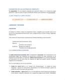 ELEMENTOS DE UN SISTEMA DE COMPUTO