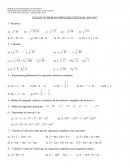 LA GUIA DE NUMEROS COMPLEJOS (CIENCIAS) 2016-2017