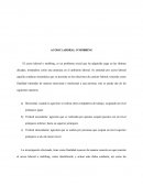 El acoso laboral o mobbing, es un problema social que ha adquirido auge en las últimas décadas, tornándose como una amenaza en el ambiente laboral. Se entiende por acoso laboral aquella conducta sistemática que se presenta en las relaciones de caráct