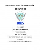 PSICOPATOLOGÍA - RESEÑA