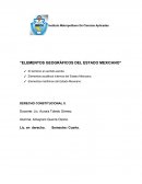 Elementos geográficos del estado mexicano