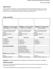 En que consiste el Mes del Libro y la lectura. Página 1