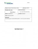 Resuelve los siguientes ejercicios, sin olvidar incluir los procedimientos utilizados que te llevaron a la respuesta