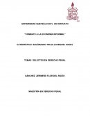 LOS GRANDES TEMAS DE SELECTOS EN DERECHO PENAL