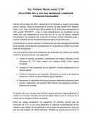 RELATORÍA DE LA OCTAVA SESIÓN DE CONSEJOS TÉCNICOS ESCOLARES