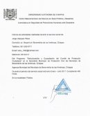 Informe final de servicio social.