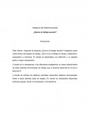 Trabajo de investigación ¿Qué es el trabajo escolar?