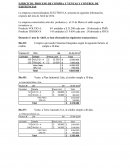 EJERCICIO: PROCESO DE COMPRA Y VENTAS Y CONTROL DE EXISTENCIAS