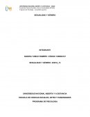 SEXUALIDAD Y GÉNERO