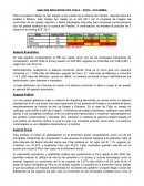 Como fue el Análisis Indice KOF