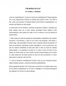 Ensayo acerca de Qué es la globalización