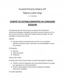 COMITÉ DE ESTABLECIMIENTOS DE CONSUMO ESCOLAR
