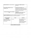 Caracteres de evaluación: excelente, muy bueno, bueno, regular, deficiente