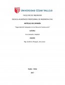 Seguridad del trabajador en las Obras de Construcción