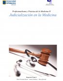 Judicialización en la Medicina