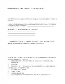 Como Demostrar comprensión de lectura./ Interpretar información explícita e implícita del texto leído. Página 1