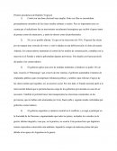 La gran Primera presidencia de yrigoyen