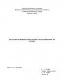 EVALUACIÓN NEUROPSICOLOGICA EN NIÑOS CON AUTISMO Y NIÑOS SIN AUTISMO