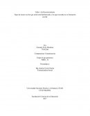 Tipos de textos con los que usted está familiarizado y los que recuerda en su formación escolar