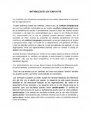 NATURALEZA DE LOS CONFLICTOS