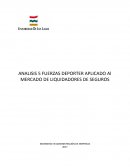 ANALISIS 5 FUERZAS DEPORTER APLICADO Al MERCADO DE LIQUIDADORES DE SEGUROS