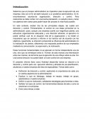 Administración a la nueva introduccion