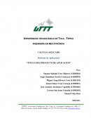 CÁLCULO APLICADO (Informe de Aplicación)