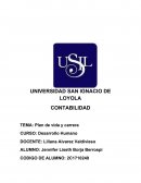 TEMA: Plan de vida y carrera