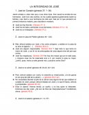 LA INTEGRIDAD DE JOSÉ