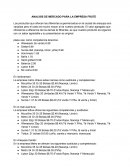 Analisis de mercado para la empresa Frute