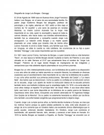 autor Espere lección Biografía de Jorge Luis Borges - Georggy - Biografías - PJ1990