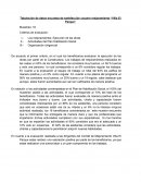 Tabulación de datos encuesta de satisfacción usuario mejoramiento “Villa El Parque”