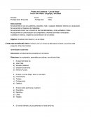 Prueba de Literatura: “Los de Abajo”