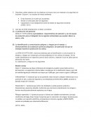 Describan cuáles deberían ser los objetivos (al menos dos) con respecto a la seguridad de la planta “Cuprum”