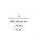 SECRETARÍA DE EDUCACIÓN DEL ESTADO DE YUCATÁN DIRECCIÓN DE EDUCACIÓN SECUNDARIA
