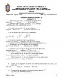 NÚCLEO CARABOBO-EXTENSIÓN GUACARA ASIGNATURA: Álgebra Lineal