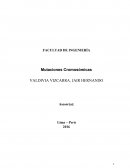 MUTACIONES CROMOSOMICAS Justificación del estudio