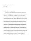 Necesidades y tendencias del Marketing