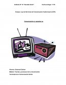 Ley de Servicios de Comunicación Audiovisual (LSCA)