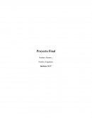 Proyecto Final GESTIÓN DE LA PREVENCIÓN DE RIESGOS