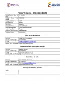 FICHA TÉCNICA – CASOS DE ÉXITO