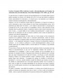 La idea del texto es explicar el proceso de descentralización en el Ecuador desde lo que se podría considerar sus inicios en la década de los 90