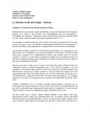 La división social del trabajo – Síntesis Capítulo I: La función de la división social del trabajo
