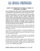 ¿Quién no ha llegado tarde al trabajo, al colegio o la universidad, o al trabajo?