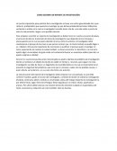 Como escribir un reporte de investigacion