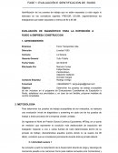 FASE 1: EVALUACIÓN E IDENTIFICACION DE RUIDO