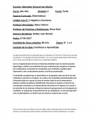 Carácter de la clase: Enseñanza y Aprendizaje