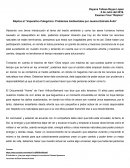 Réplica al “Imperativo Categórico: Problemas Ambientales por Jessica Estrada Ávila”